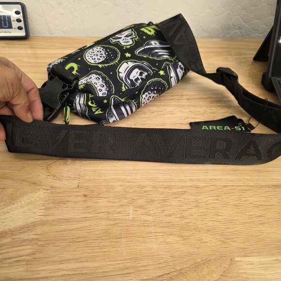 Wolf Pak Never Average Area 51 Fanny Pack Crossbody NWT - Picture 2 of 13